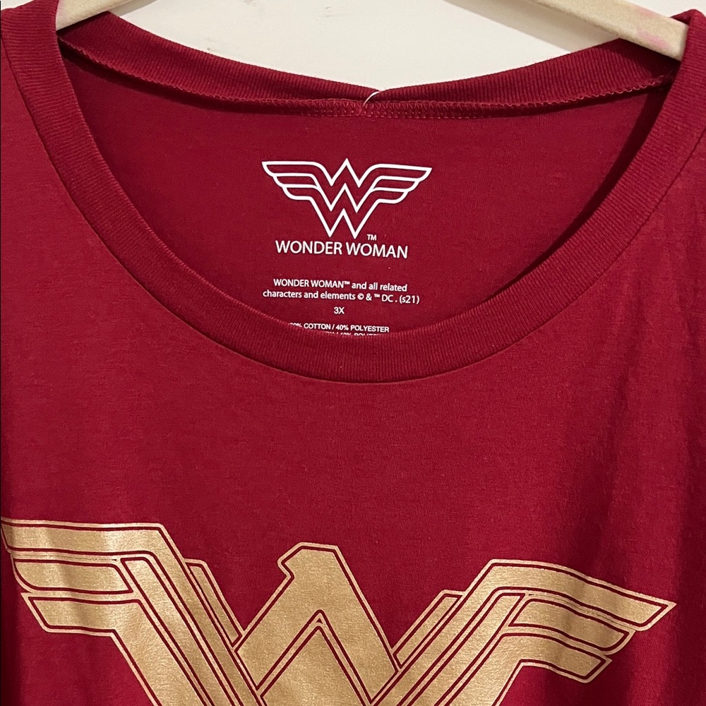 Dark Red Short Sleeve Tee - Picture 2 of 8